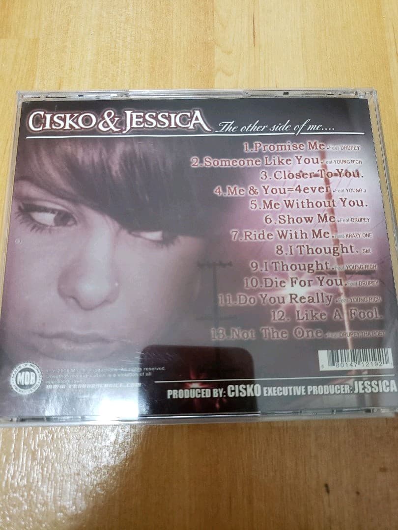 洋楽 CISKO&JESSICA/The other side of me