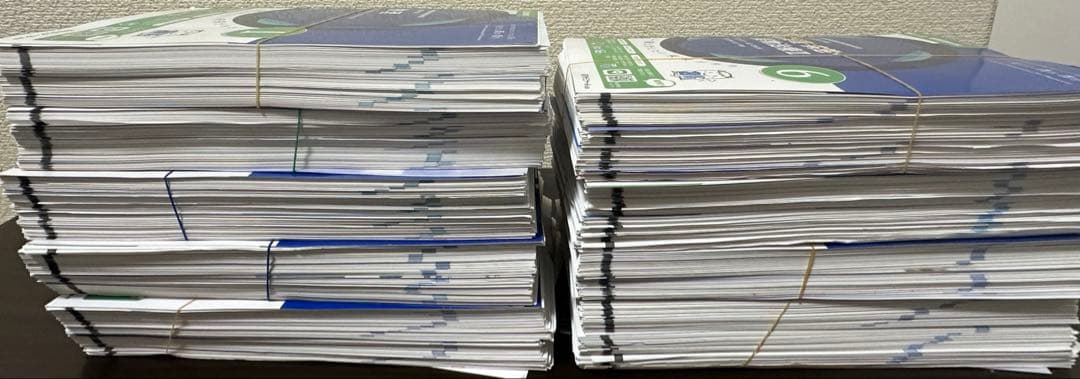 【薬ゼミ　111回】9科目　青本、青問　18冊　裁断済み　薬剤師国家試験　国試