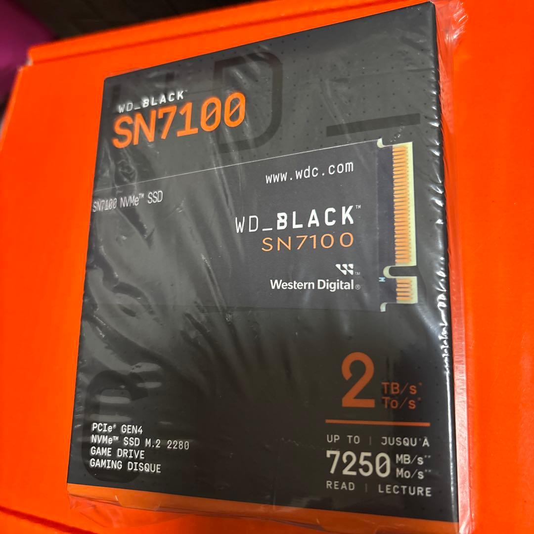 【新品未開封】WD_BLACK SN7100 2TB SSD M.2 2280