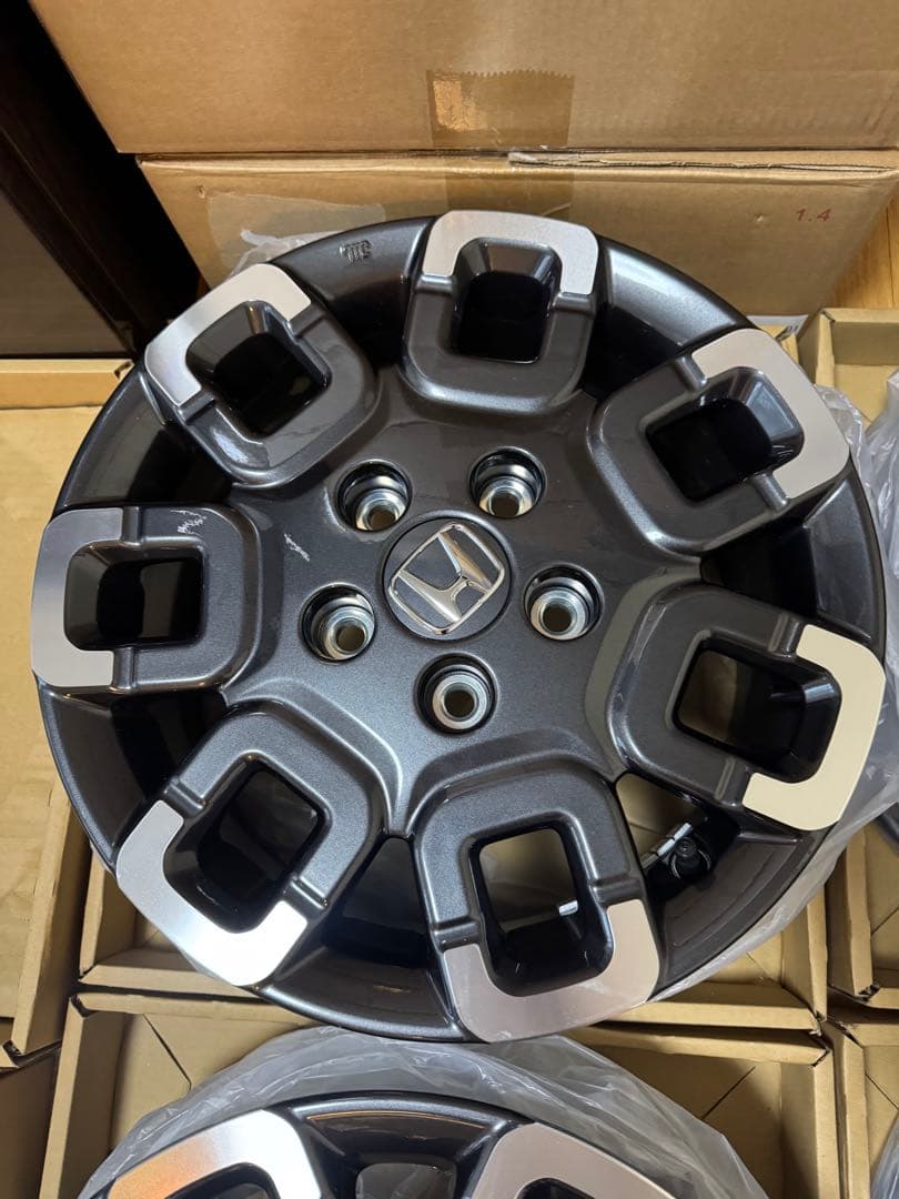 ホンダ 15インチ ダークグレー ホイール 4枚セット
