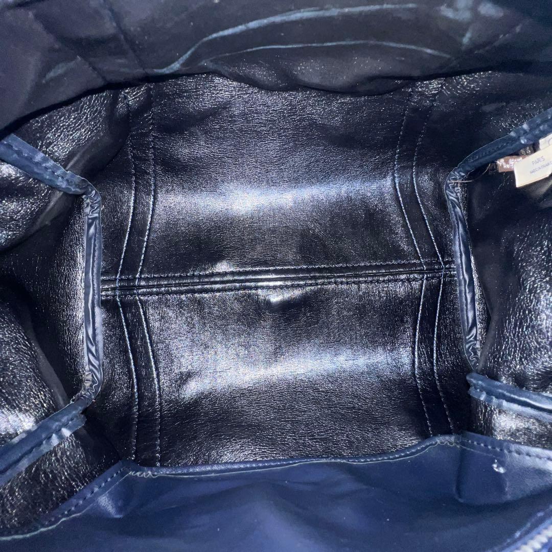 【極美品】Dior ミニボストンバッグ トロッター キャンバス レザー