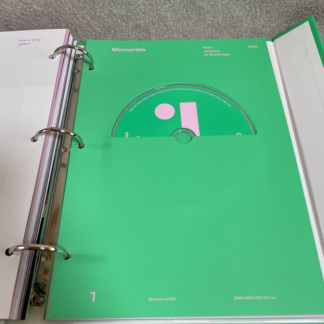 ｟美品｠BTS MEMORIES 2020 DVD 日本語字幕付き テテ