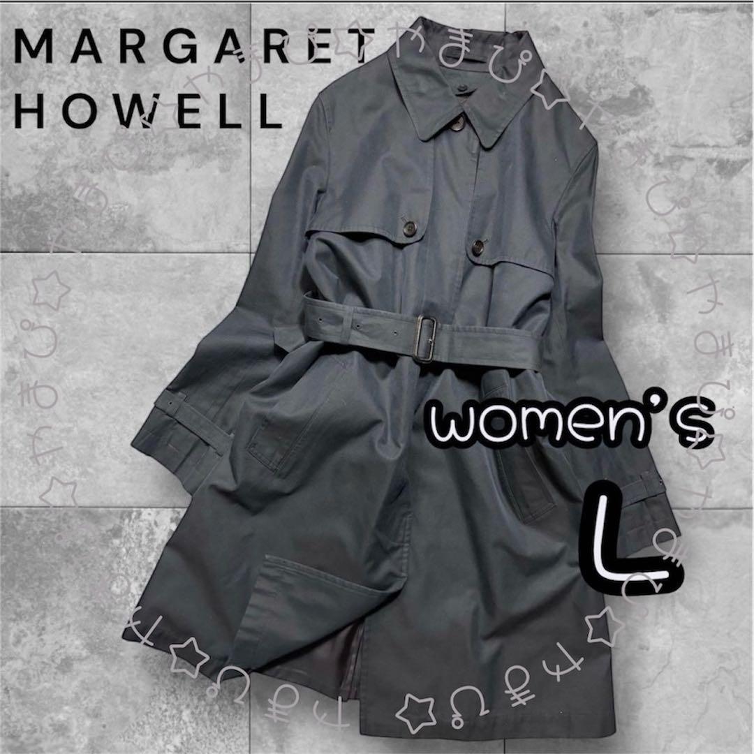 極美品 MARGARET HOWELL ウールライナー付き トレンチ コート