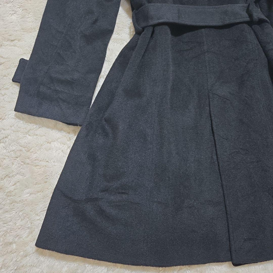 希少 サガフォックス カシミヤ100% 最高品質 ブルーフォックス コート
