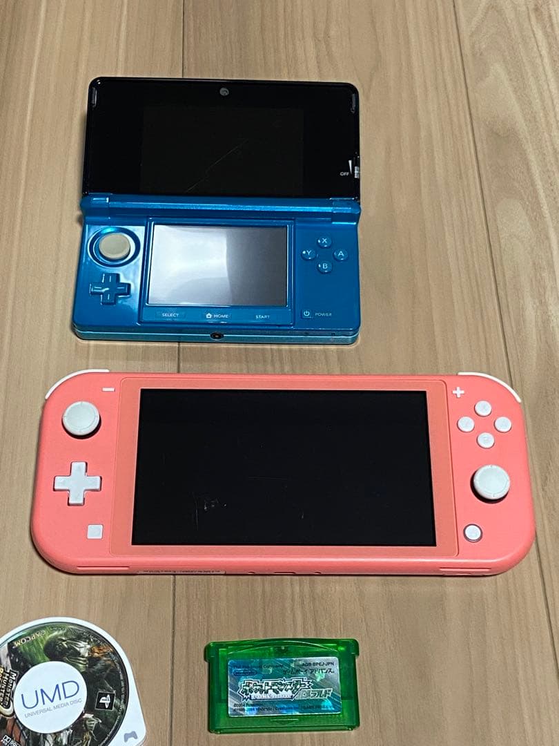 【ゲーム機セット】Switch Lite 3DS PS Vita PSP ソフト
