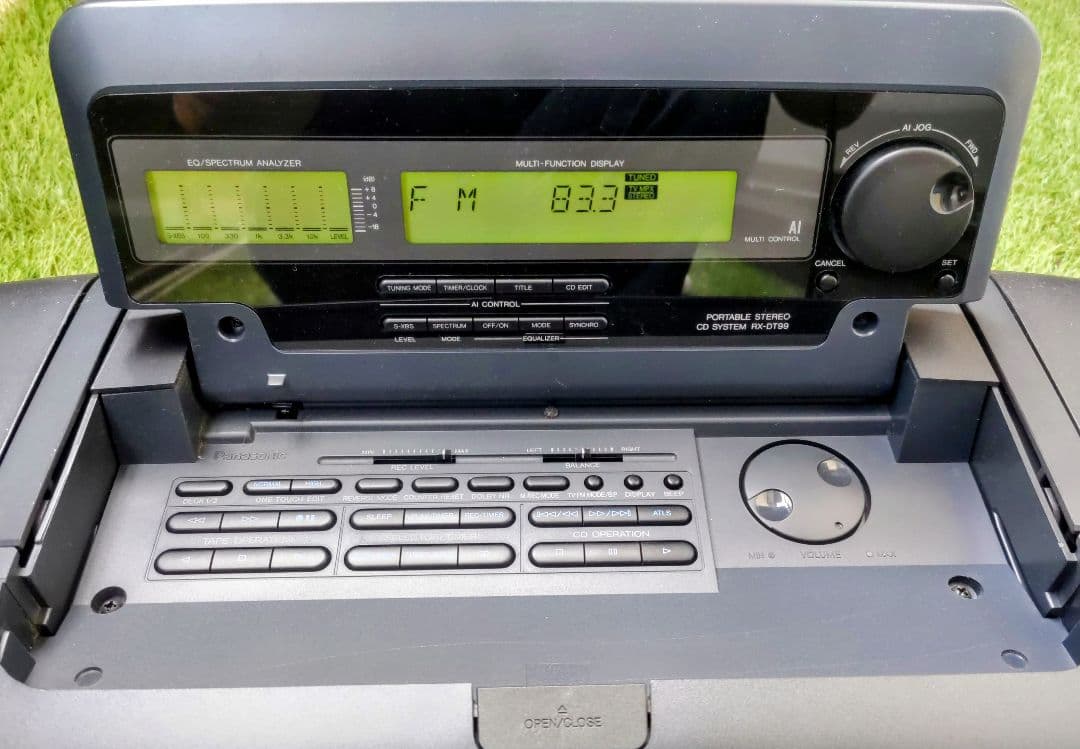 Panasonic RX-DT75 ポータブルオーディオ　CD、カセット、ラジオ