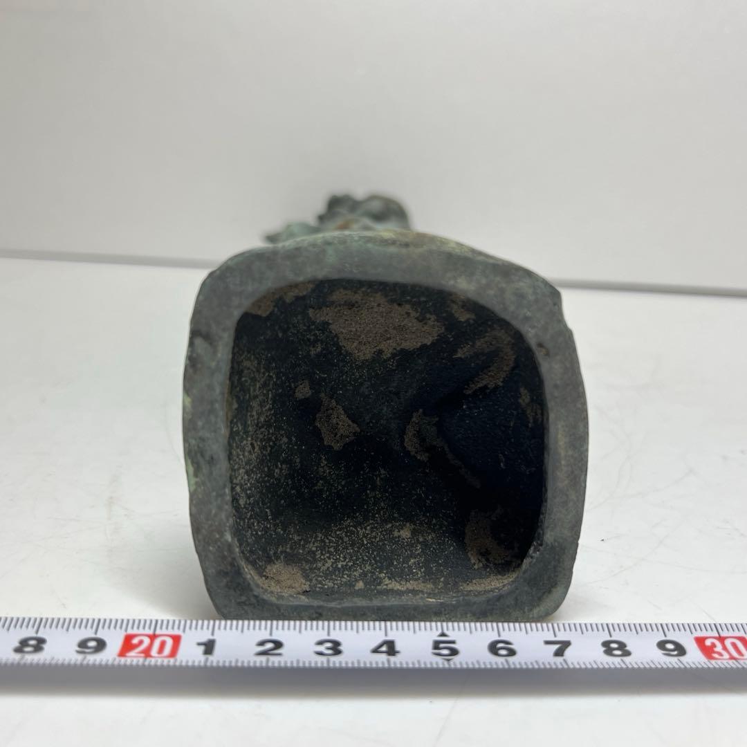 専用　ブロンズ　人物置物　高さ約29.5㎝　2158g 東さ8-0404②