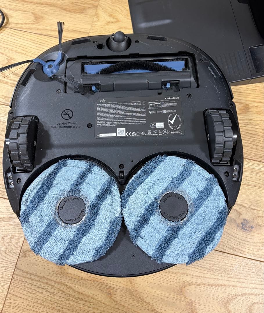 ロボット掃除機 Eufy X10 Pro Omni[吸引＋拭くタイプ（水拭き）]