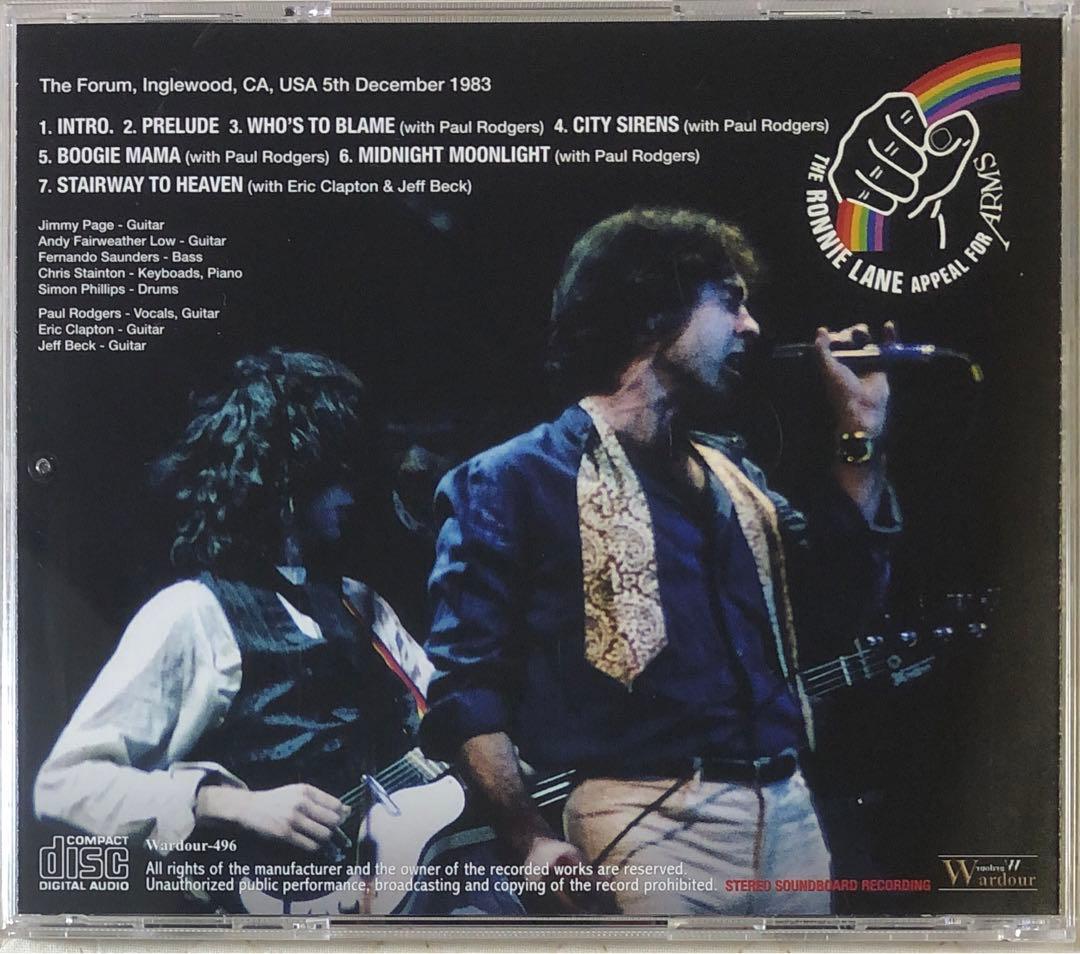 洋楽 JIMMY PAGE - ARMS: LOS ANGELES 1983