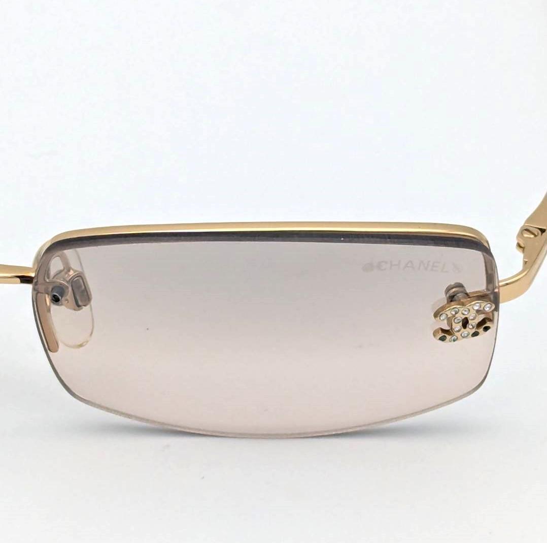 ❤️ CHANEL 4093-B リムレス サングラス ココマーク　シャネル