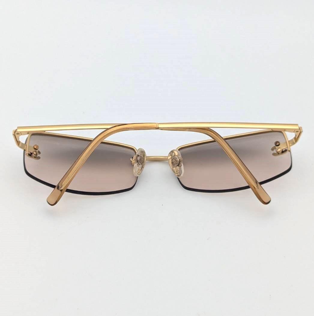 ❤️ CHANEL 4093-B リムレス サングラス ココマーク　シャネル