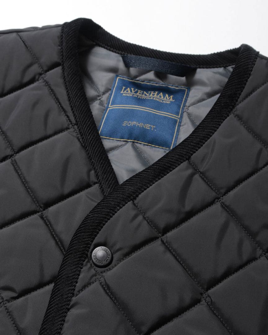 ☆三が日限定価格☆ SOPHNET. × LAVENHAM キルティングベスト