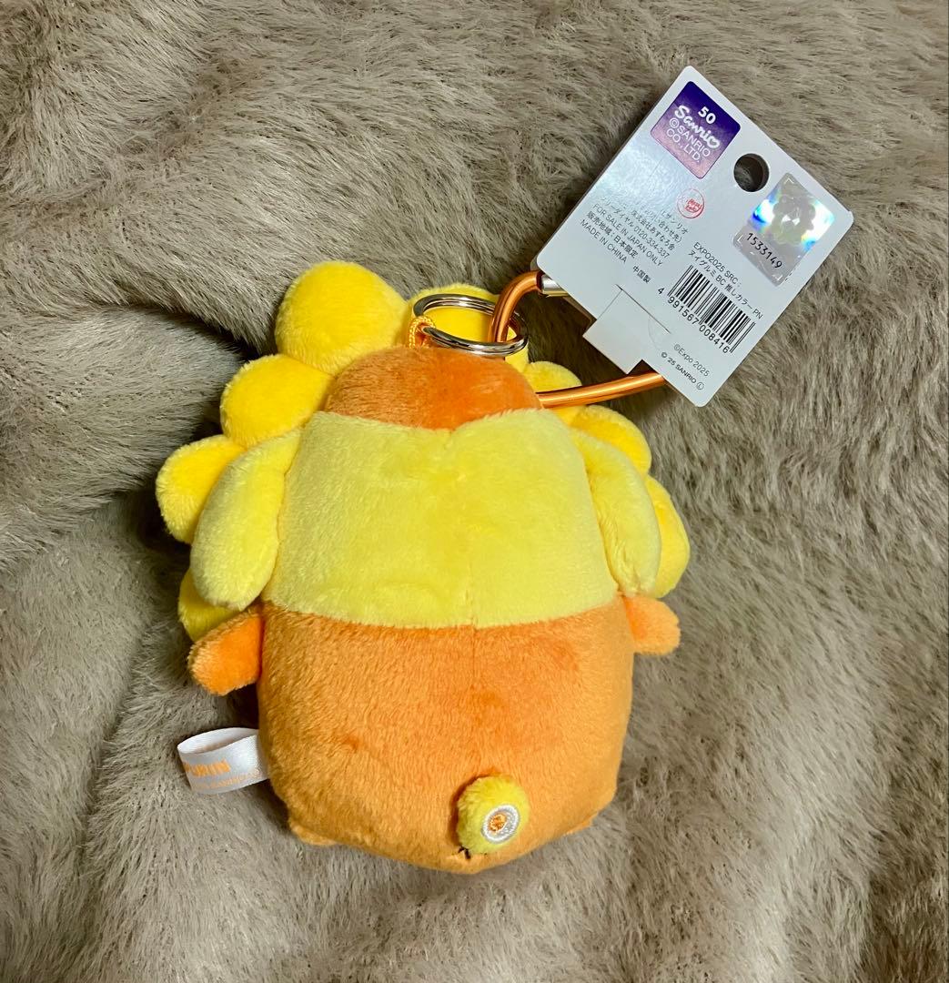 推しカラーサンリオミャクミャク カラビナポムポムプリン