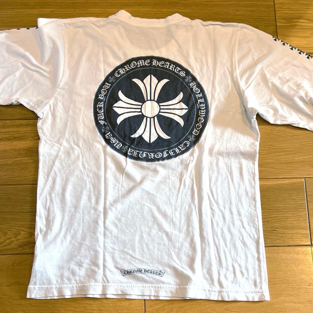 Chrome Heartsクロムハーツ クロス ロングＴシャツ　Mサイズ