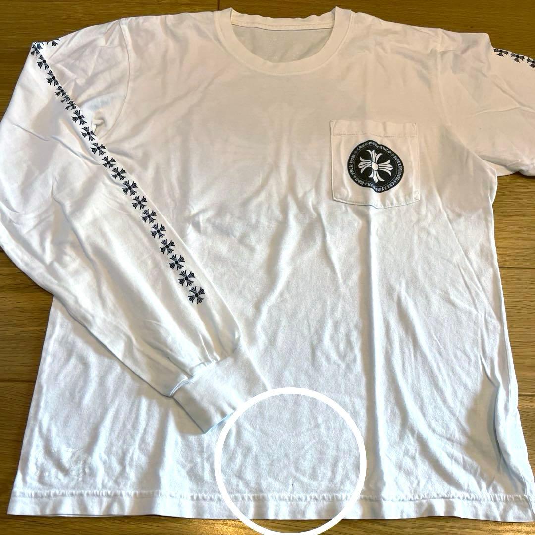 Chrome Heartsクロムハーツ クロス ロングＴシャツ　Mサイズ