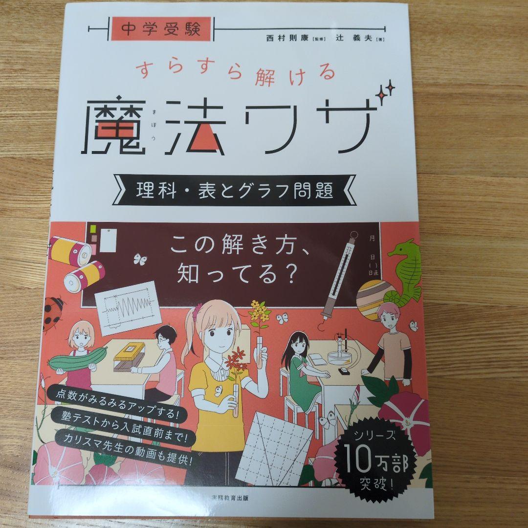 中学受験 すらすら解ける魔法ワザ 算数・理科　7冊セット