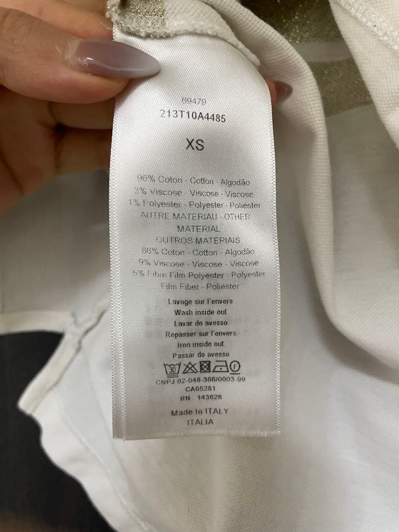 dior レディース ポロシャツ ゴールド 34