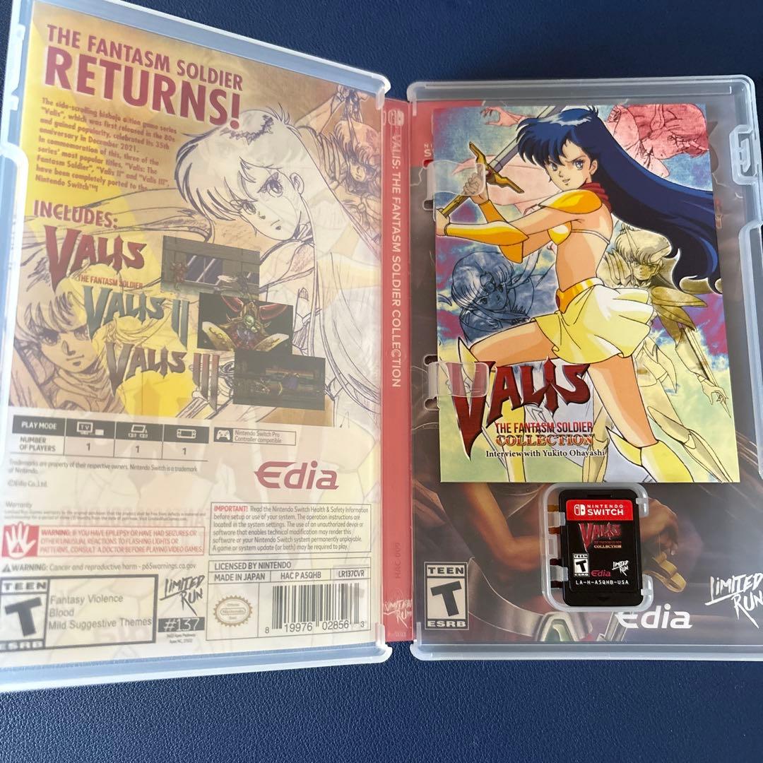 Nintendo Switch Valis: The Fantasm Soldier Col. I&II LRG