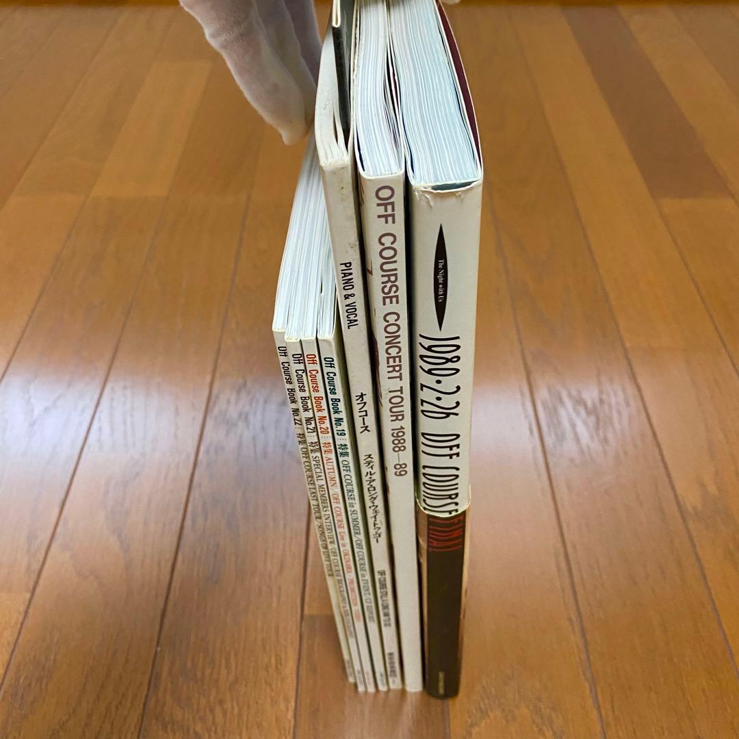 オフコース　写真集&ツアーパンフレット&ピアノ譜面&OffCourse Book