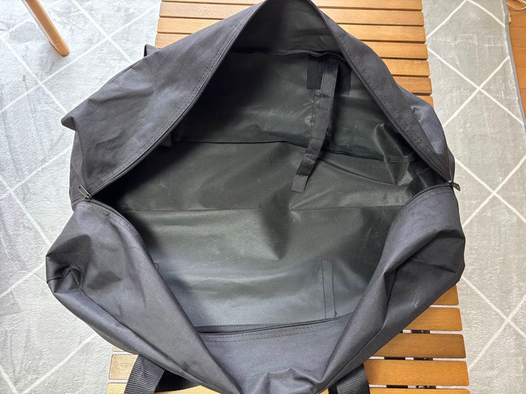 クイックキャンプ　折りたたみ スリムウッドロールテーブル 120×50cm