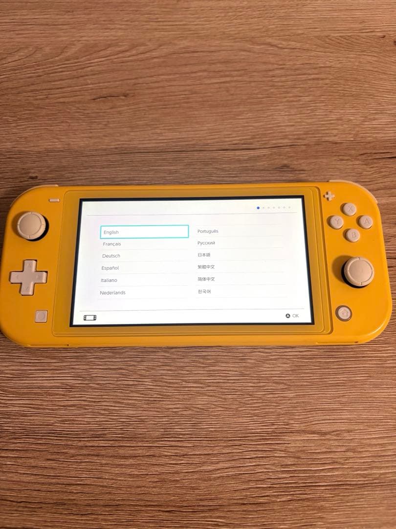 【中古品・箱付】Nintendo Switch lite イエロー