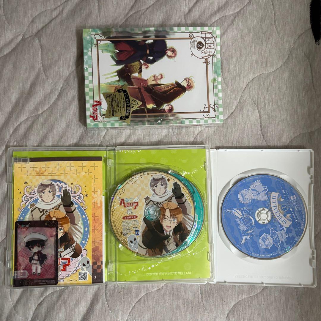 ヘタリア DVD アニメイト限定版 セット まとめ 特典 えくすとらでぃすく