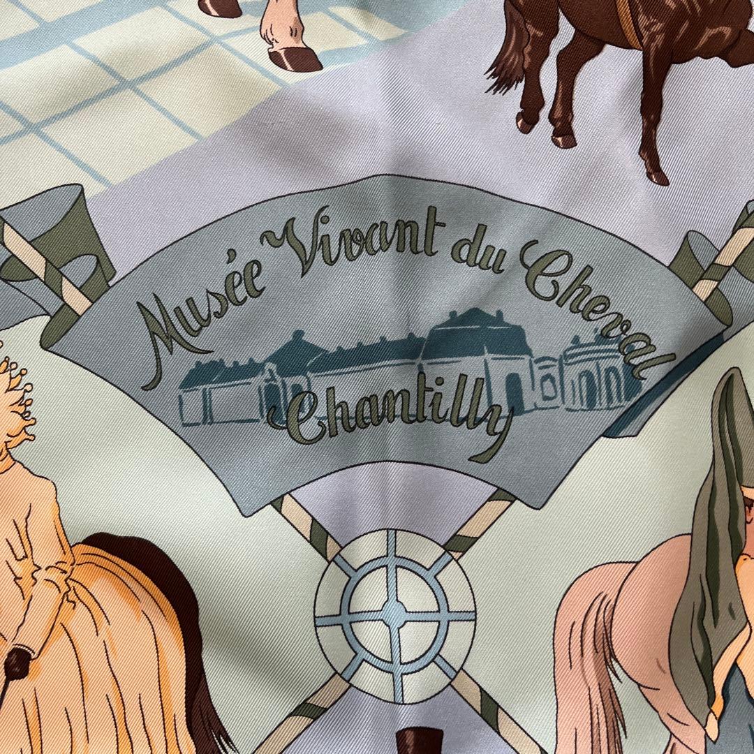 HERMÈS 馬と騎士のスカーフ