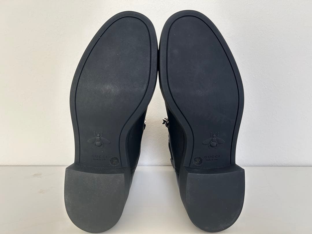 新品✨GUCCI ブラック サイドゴアブーツ　24.0cm