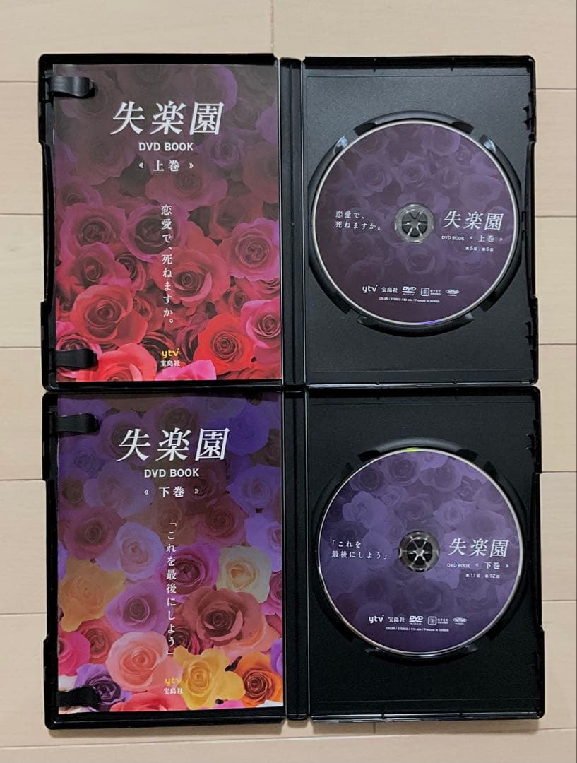 失楽園 DVD 上下巻２枚組