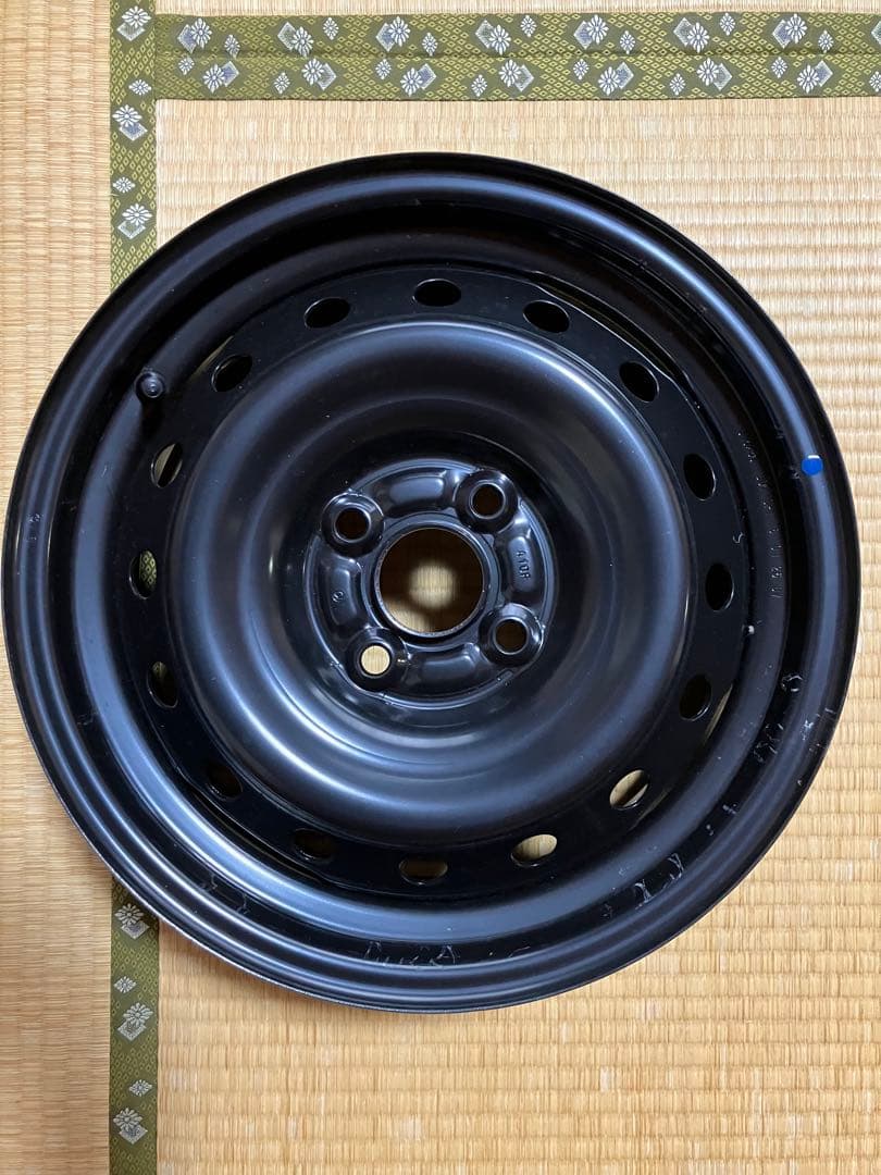スチールホイール①【15インチ 】 【②同時購入必須となります】