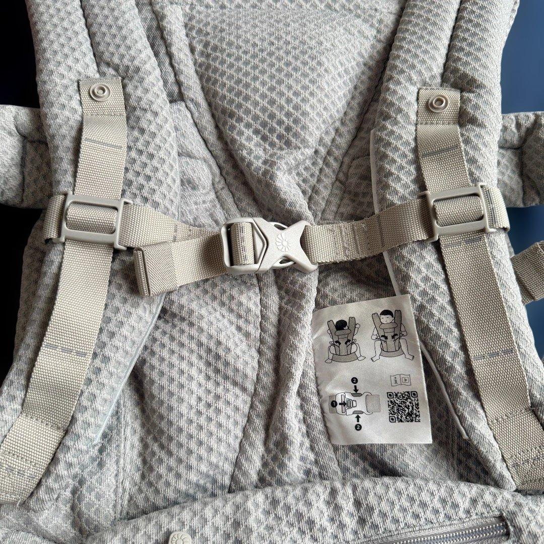 エルゴベビー OMNI Deluxe Mesh 抱っこ紐 パールグレー