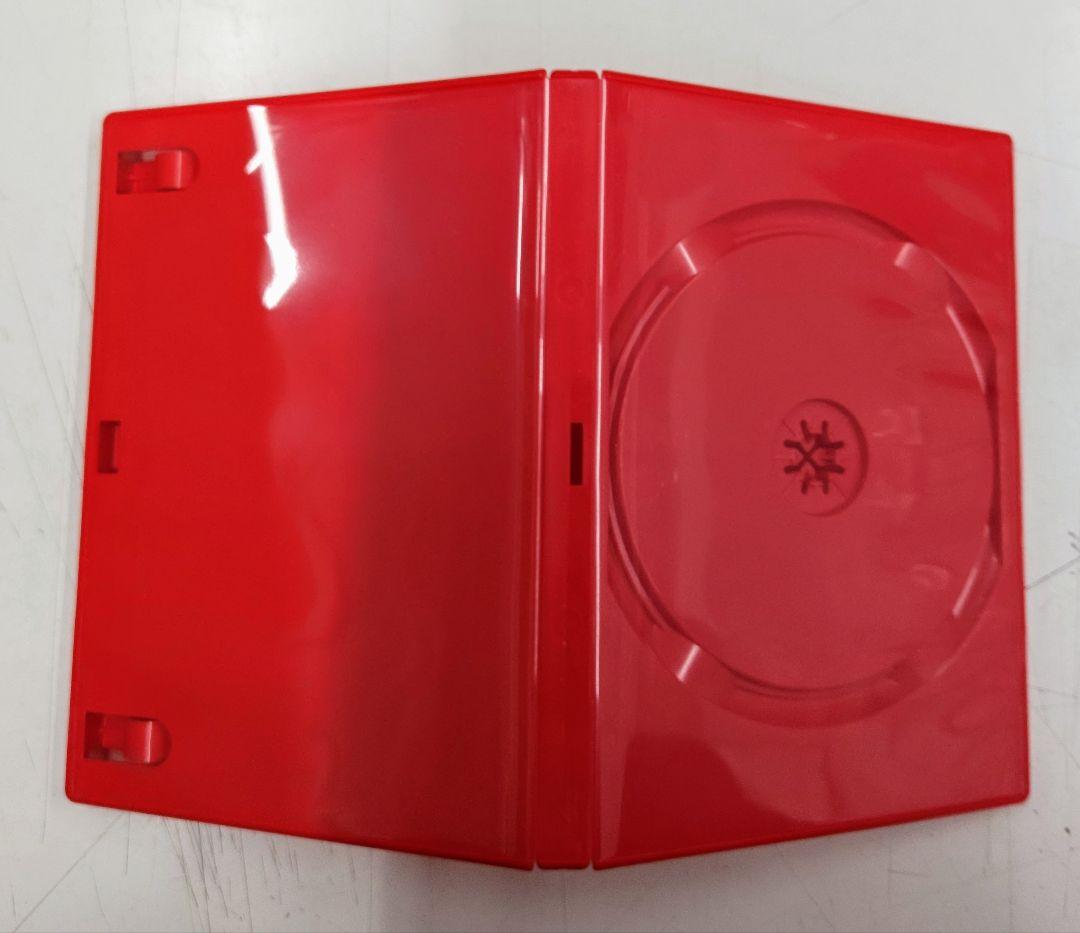 DVDトールケース　赤 空ケース100本セット