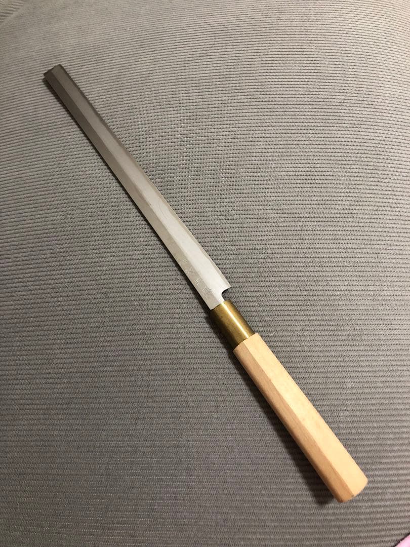 【獅子まるさん専用】刺身包丁　蛸引き　紋三郎　刃渡り約27cm