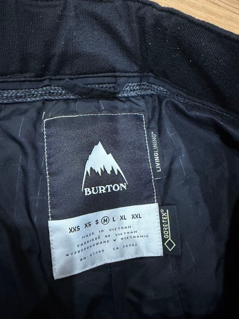 スノーボード Burton Mt Ballast Pant goretex black M