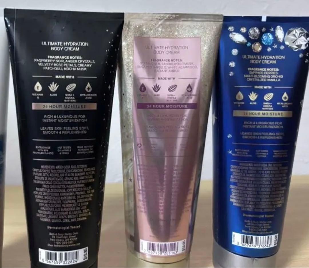 【大人気セット】Bath&bodyworks ボディークリーム 3本セット