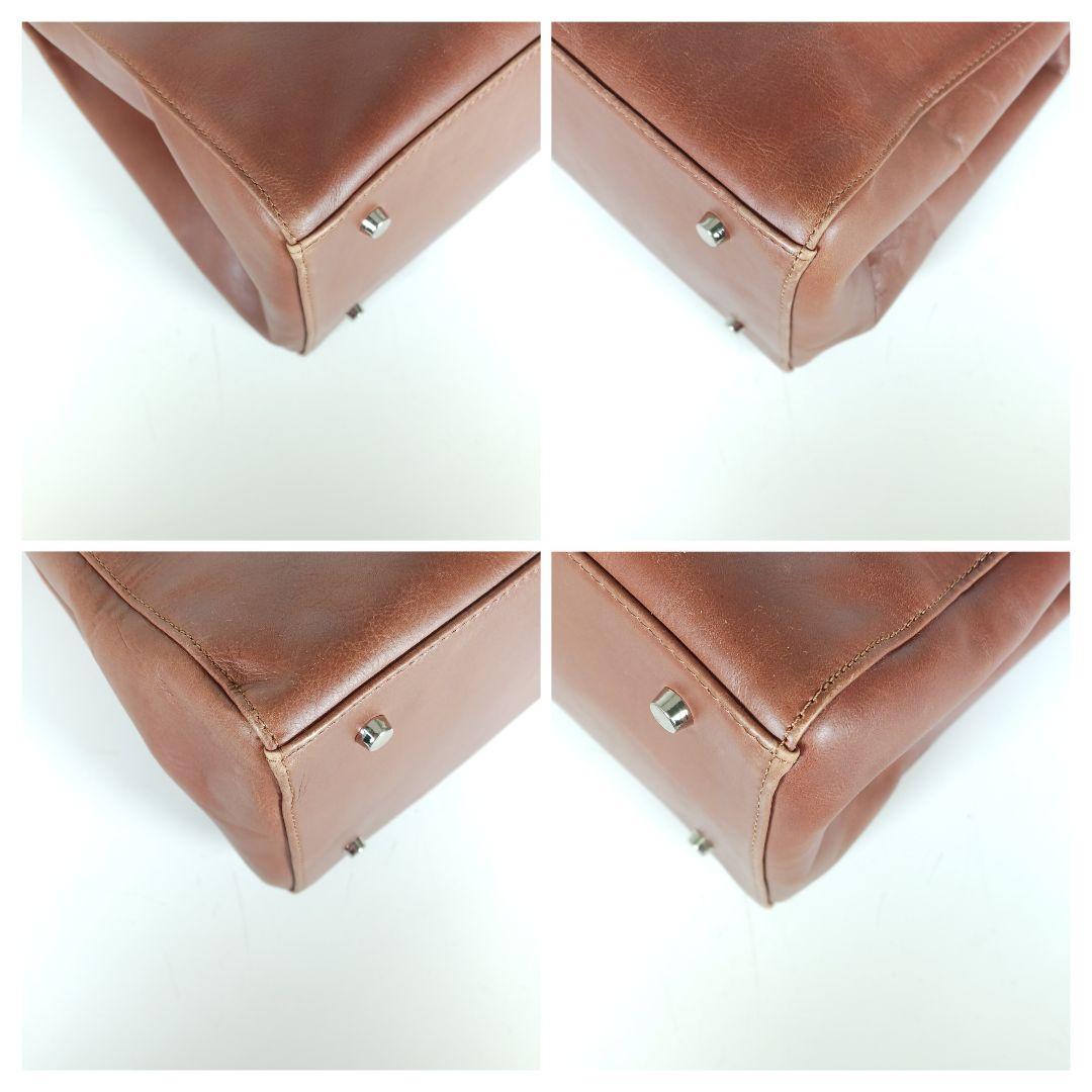 ✨美品✨現行品✨Hoaw.　ハァウ　ヴィンテージ加工フラップボストン　大容量