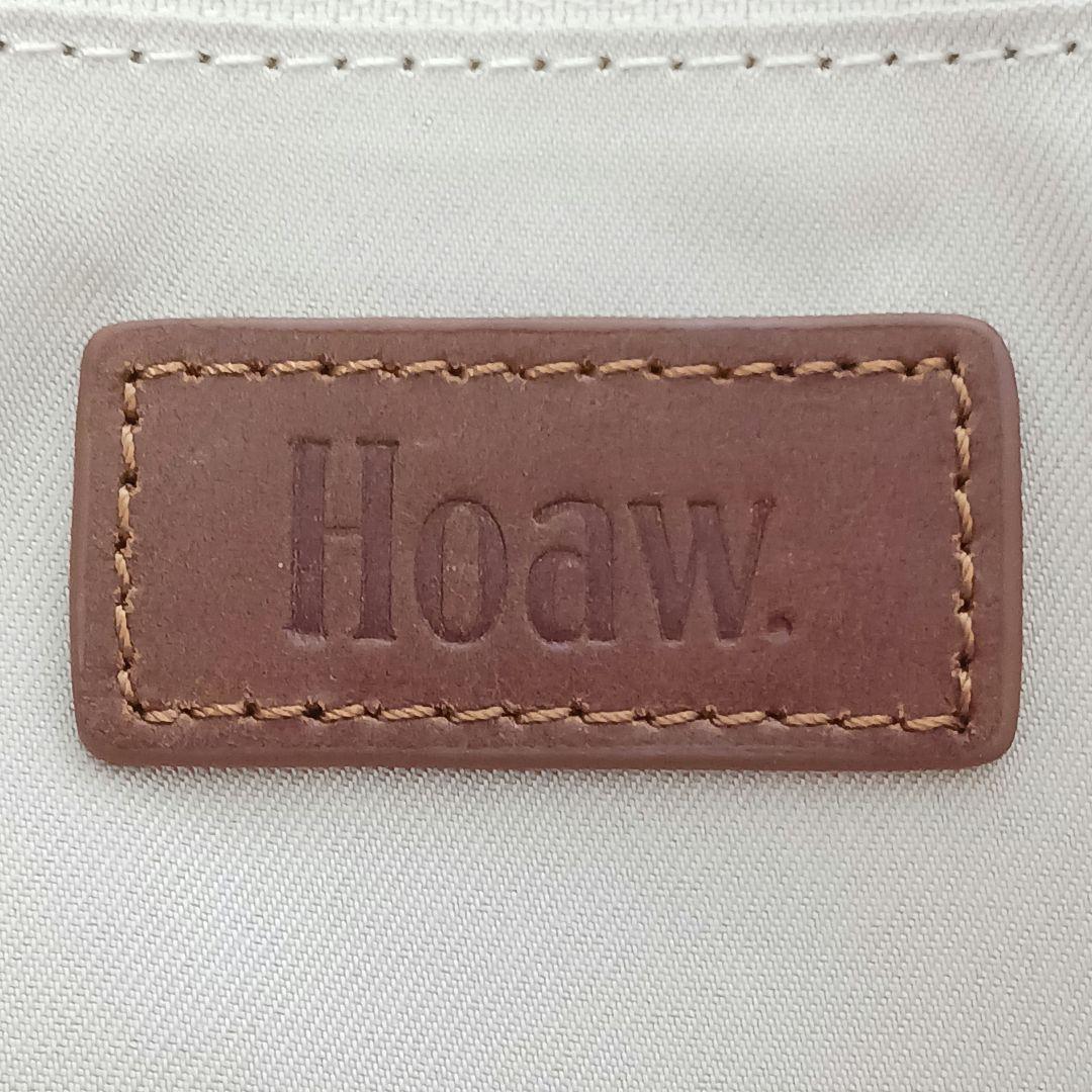 ✨美品✨現行品✨Hoaw.　ハァウ　ヴィンテージ加工フラップボストン　大容量