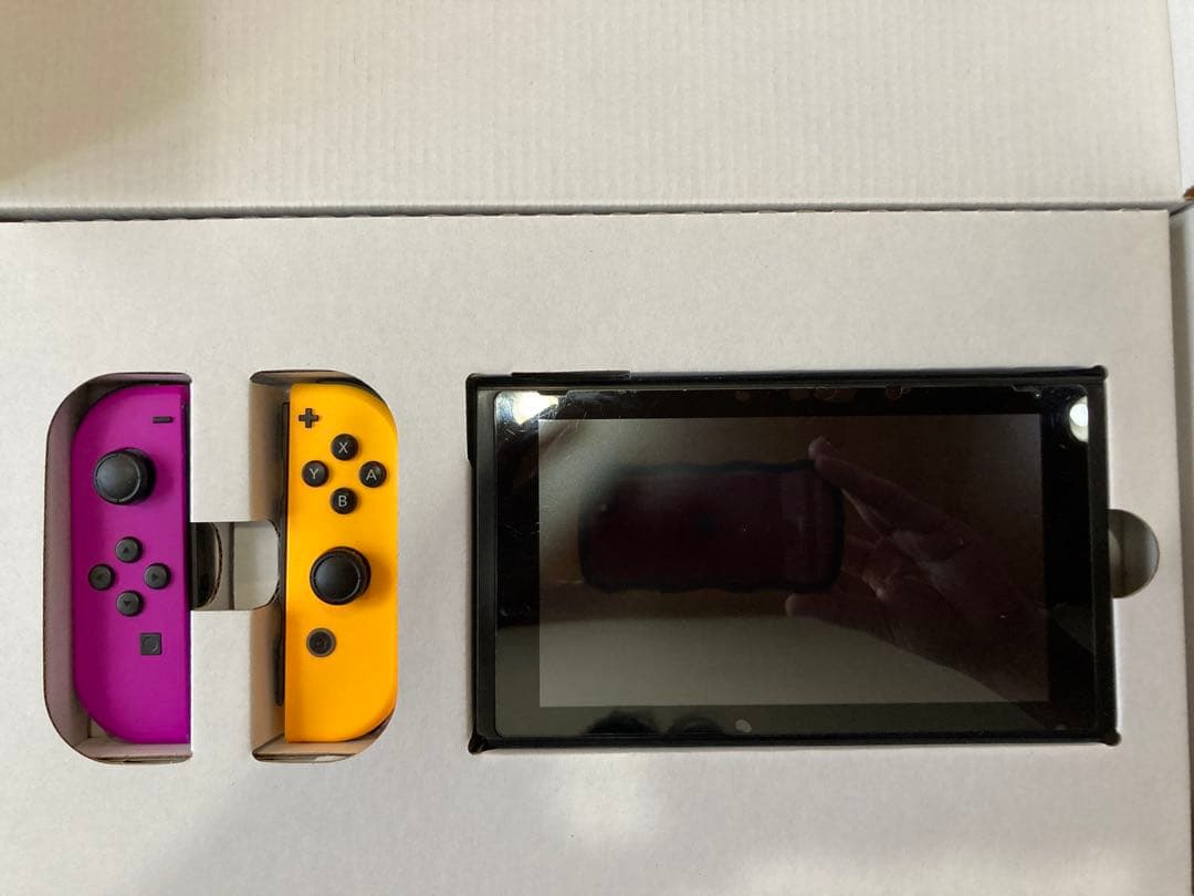 Nintendo Switch 本体 Joy-Con 紫/オレンジ