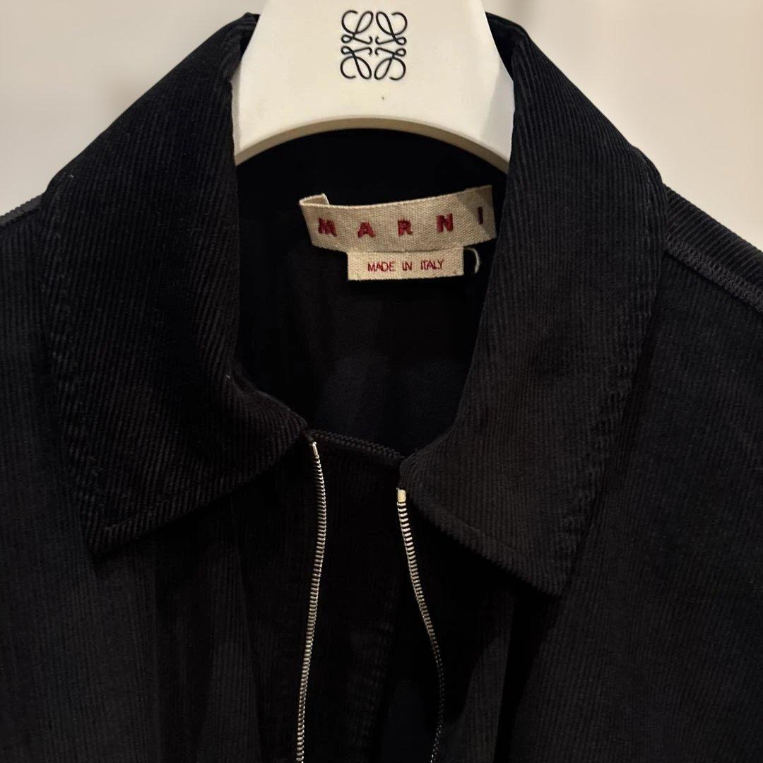 23AW MARNI マルニ コーデュロイジャケット ジップブルゾン 46