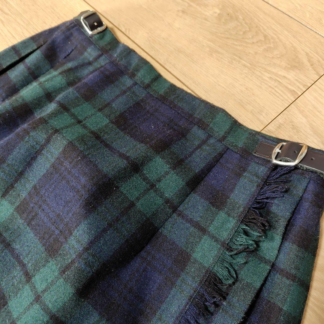 お値下げしました^_^O'Neill of Dublinブラックウォッチスカート