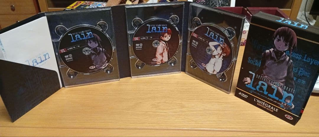 アニメ serial experiments lain DVD EDITION GOLD