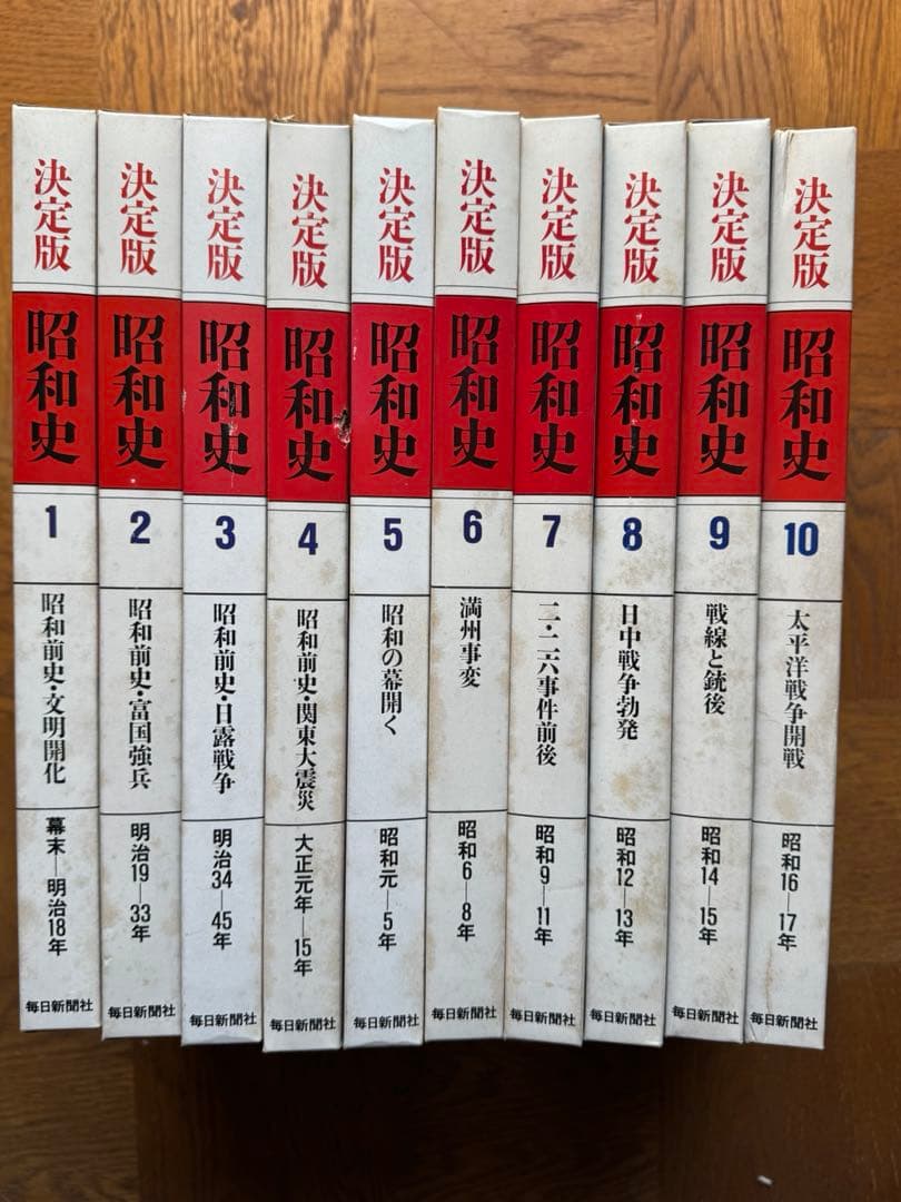 【写真集】決定版 昭和史 毎日新聞社刊 全20巻