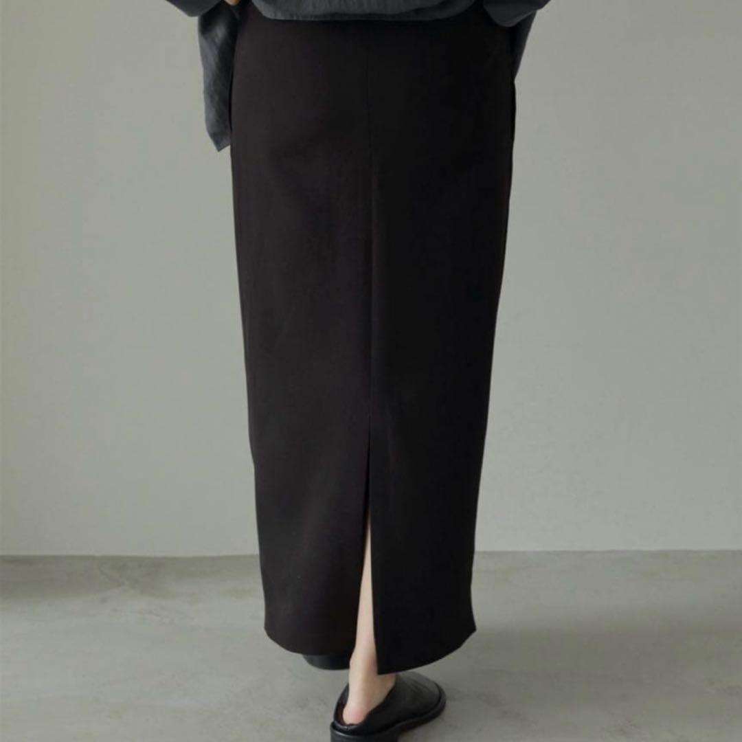 anuke Reha. tuck maxi skirt マタニティ