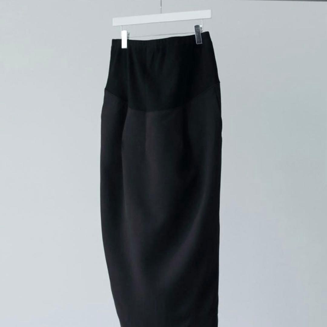 anuke Reha. tuck maxi skirt マタニティ
