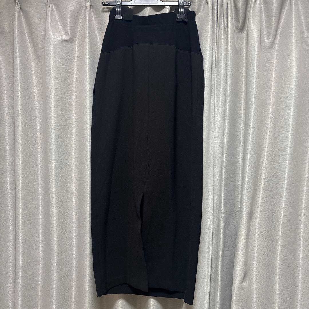 anuke Reha. tuck maxi skirt マタニティ