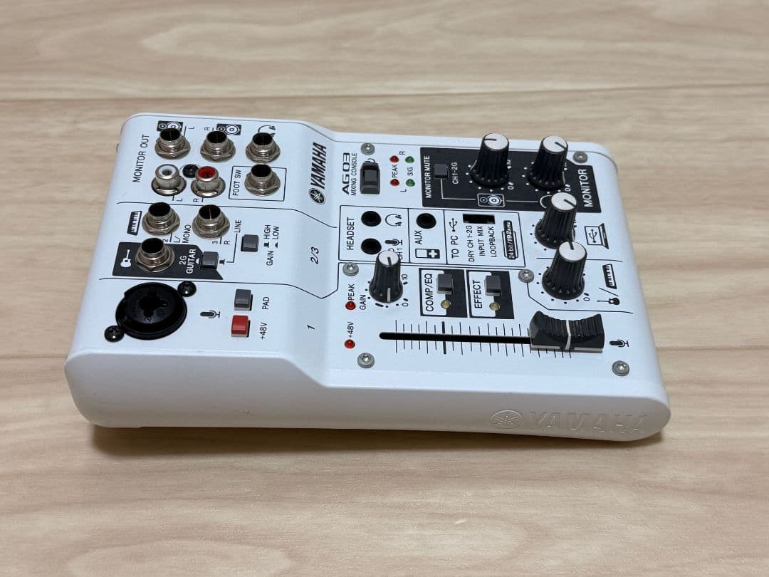 YAMAHA AG03 アナログミキサー 動作確認済み