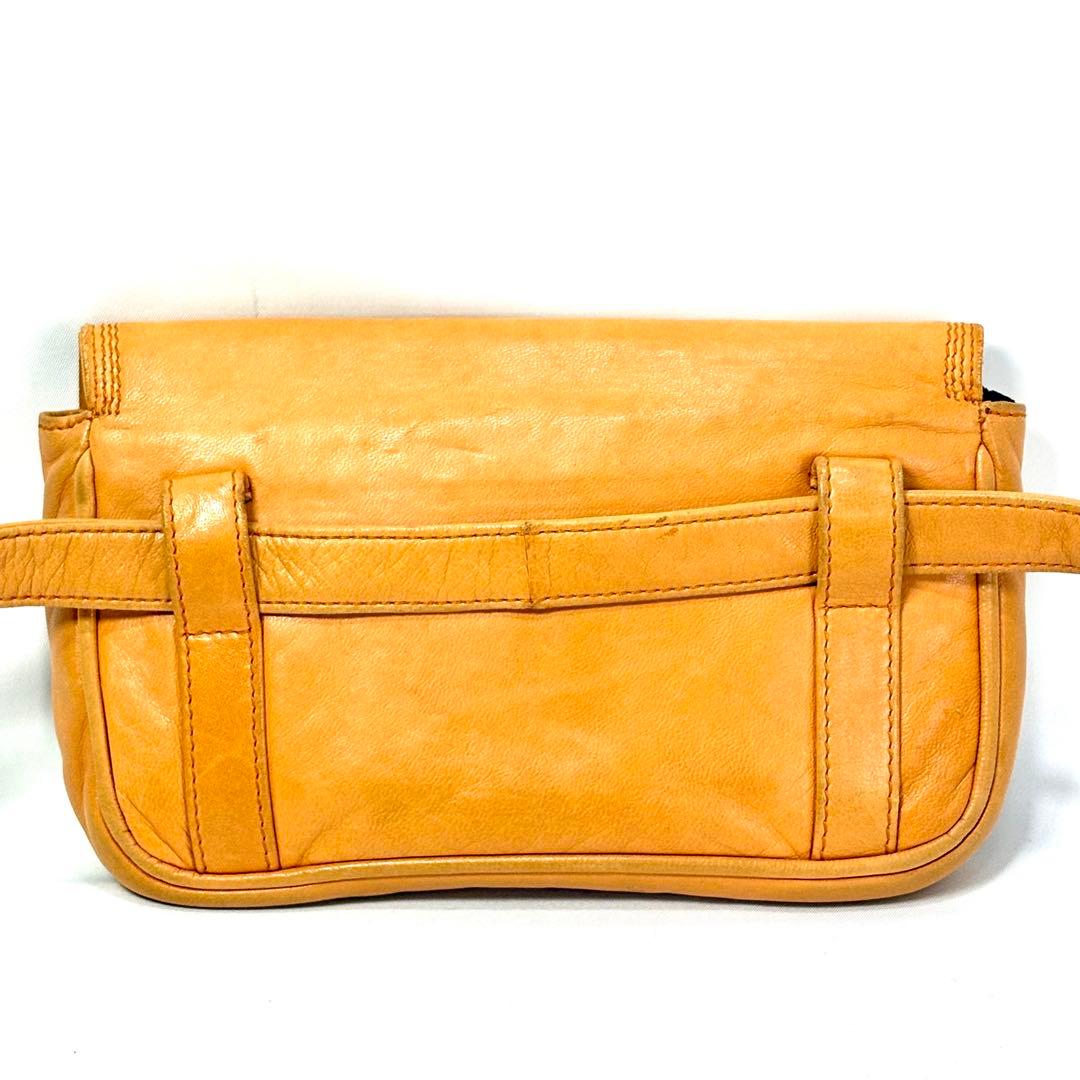 【希少】LOEWE ロエベ アナグラム レザー ウエストポーチ ボディバッグ