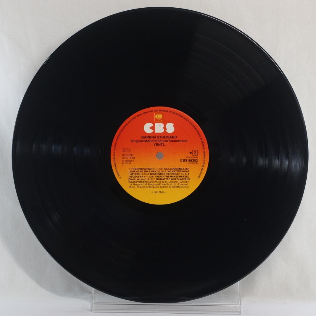 オランダ盤LP Barbra Streisand Yentl ステレオ