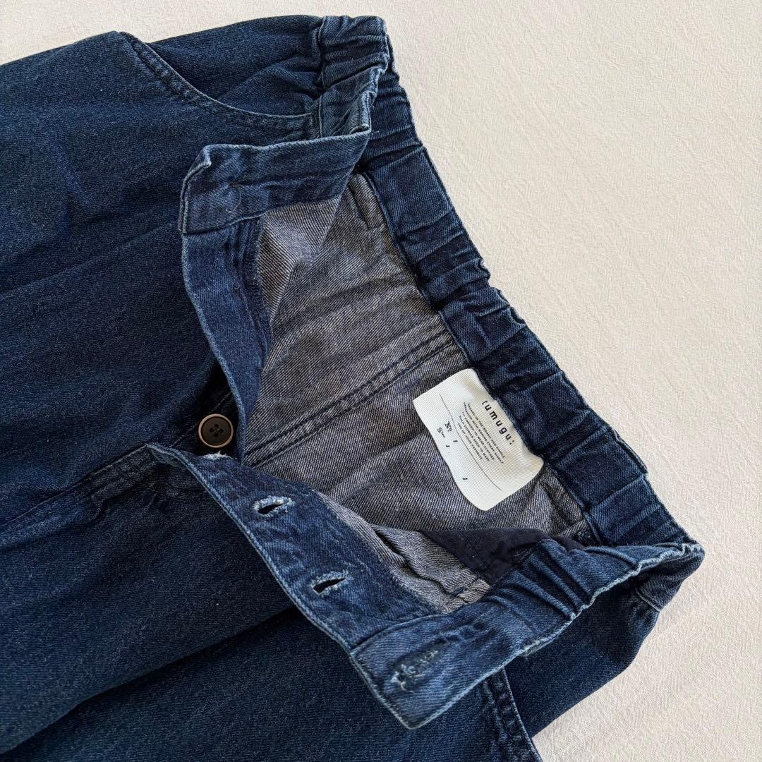 tumugu： ツムグ ▲∵゜ 10oz コットンリネンデニムパンツ　日本製