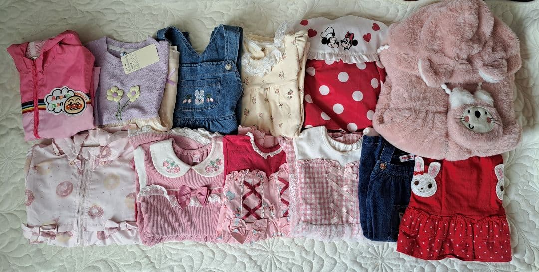 クーラクール　ミキハウス他　100cm　110cm　子供服12点セット　新品有り